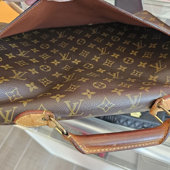 Louis Vuitton Brown Monogram Briefcase - Picture 4 of 4